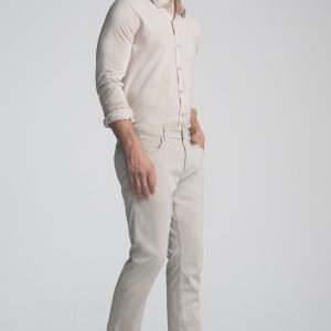 JAKE SLIM LEG IN PEBBLE CITY