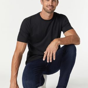 ZACH STRAIGHT LEG IN DEEP BLUE BLACK TONAL WILLIAMSBURG