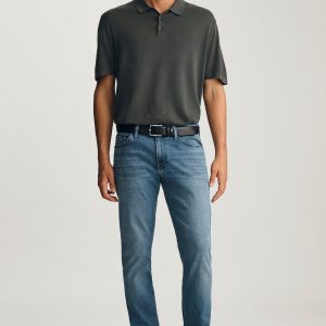 JAKE SLIM LEG IN MID BRUSHED SUPERMOVE