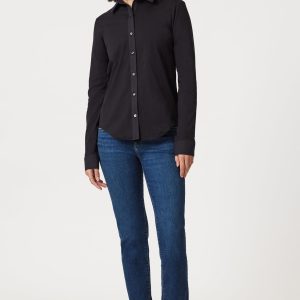 EMMA SLIM BOYFRIEND IN DEEP BRUSHED TRIBECA